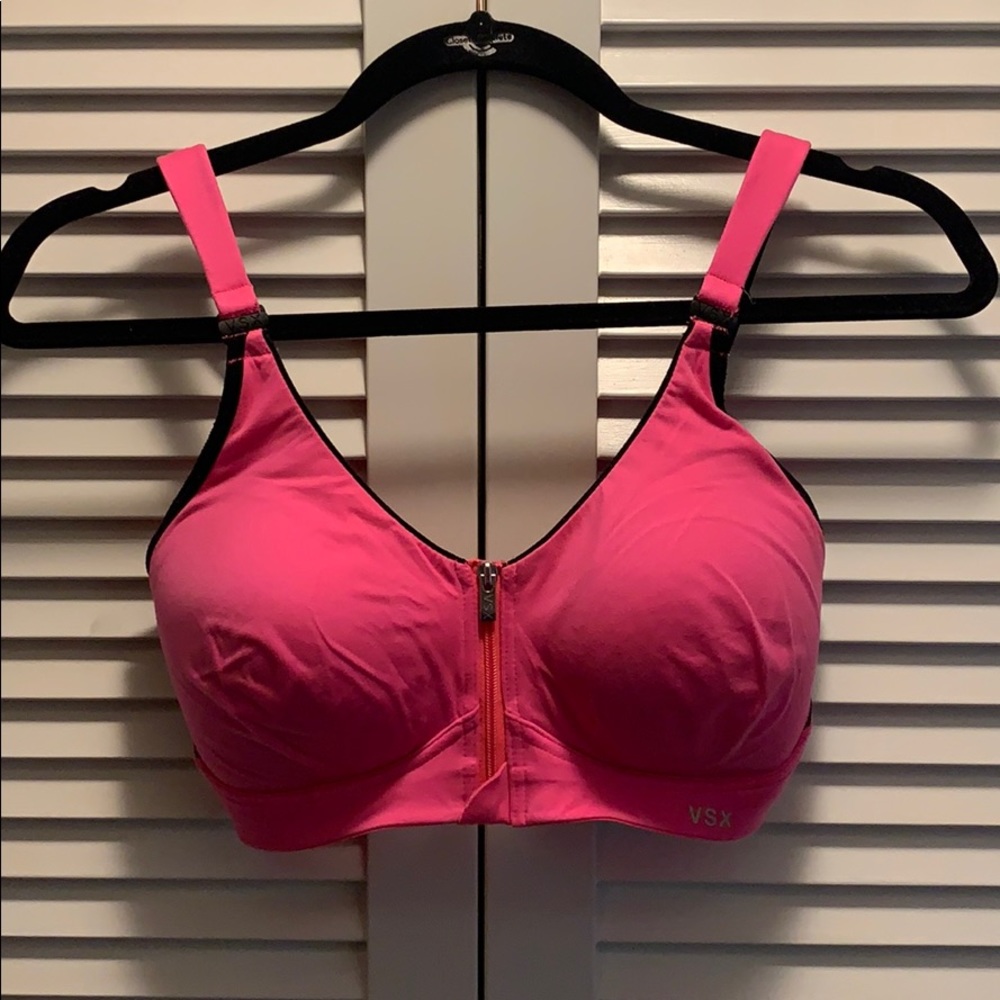 Victoria Secret zip up sports bra